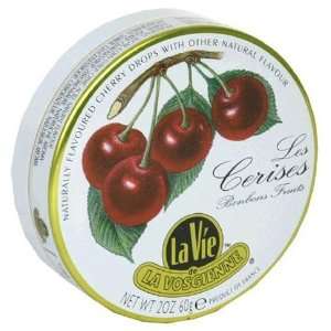  La Vie de La Vosgienne Hard Candy, Cherry, 2 oz, 10 pk Health 