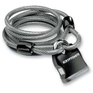  Kryptonite 6 ft. x 8mm Kryptoflex Key Cable Lock 