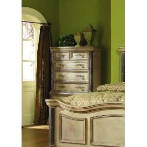  Catalina White Wash Chest by Homelegance