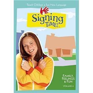  Signing Time Volume 4   Family, Feelings & Fun   DVD 