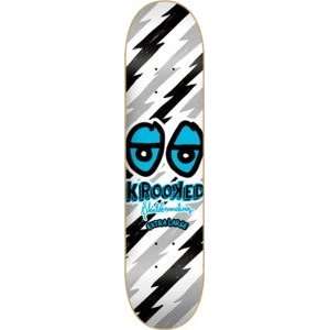  Krooked Elektrik Eyes XL Skateboard Deck   7.75 Sports 