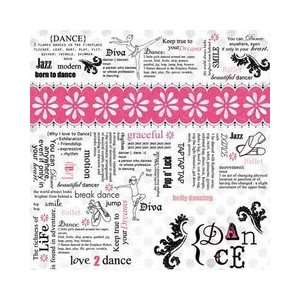  Carolees Creations   Adornit   Dance Collection   12 x 12 