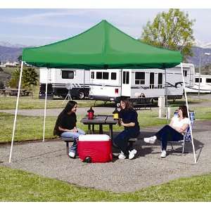  Green Sport Dome Instant Shelter, 10 x 10 Patio, Lawn 