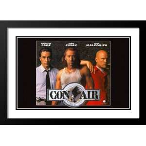 Con Air 32x45 Framed and Double Matted Movie Poster   Style D   1997