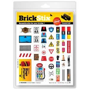   Transport Pack Reusable Stickers For Brick Mini Figures Toys & Games