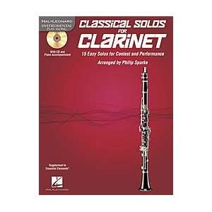  Classical Solos for Clarinet   15 Easy Solos for Contest 