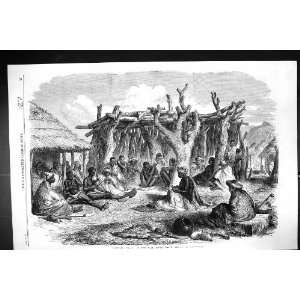   Vaal River South Africa Native People Antique Print: Home & Kitchen
