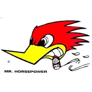   Clay Smith  Mr Horsepower  Racing Flag Decals * Very Big: Automotive