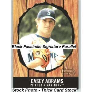  2003 Bowman Heritage Facsimile Signature #273 Casey Abrams 