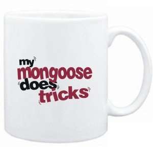  Mug White  My Mongoose does tricks  Animals