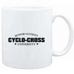  Mug White  Honor Student Cyclo Cross University  Sports 