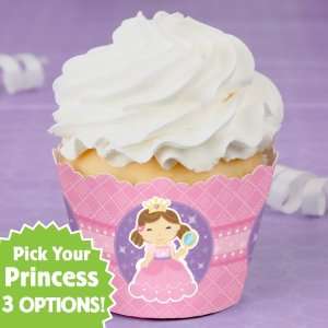  Pretty Princess   Birthday Party Cupcake Wrappers Toys 