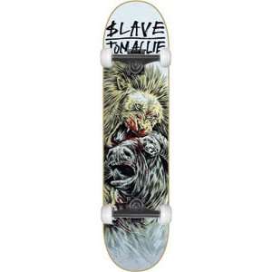  Slave Allie Wild Kingdom Complete Skateboard   8.25 w/Mini 