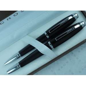  Cross Black Lacquer Fountain Pen and Ball Pen Set: Health 
