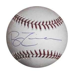 Signed Ryan Zimmerman Baseball     Autographed Baseballs:  