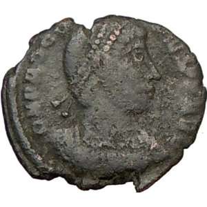   366AD Rare Ancient Authentic Roman Coin Procopius w spear & shield