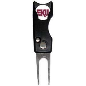  Eastern Kentucky Colonels Spring Action Divot Tool: Sports 