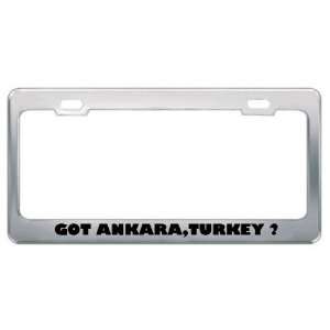 Got Ankara,Turkey ? Location Country Metal License Plate Frame Holder 