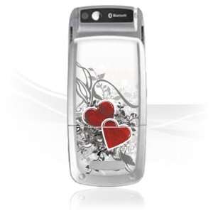  Design Skins for Samsung E250   Hearts Design Folie 