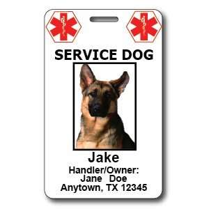  Customized Service Dog ID Cards