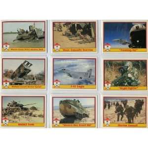  1991 Pacific Operation Desert Shield 110 Card New Complete 
