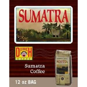 Diedrich ~ SUMATRA Whole Bean Coffee ~ 12 oz Bag  Grocery 