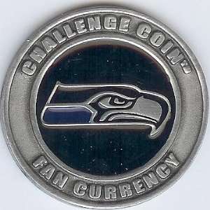  NFL Seattle Seahawks Challenge Coin Poker Guard with black 