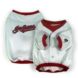  Cleveland Indians Dog Puppy Jersey SMALL S Officially 