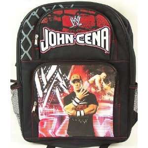    WWE John Cena Backpack Bookbag Hustle*Respect: Toys & Games