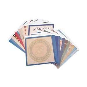  Military Double Sided Paper Pad 12X12: Arts, Crafts 