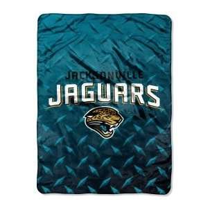 Jacksonville Jaguars NFL 60 X 80 Royal Plush Raschel Throw Blanket 
