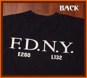 FDNY Divers Diving Team E280 L132 Fire Department New York T Shirt XL