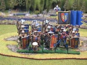 Warhammer DPS painted Bretonnian Men at arms BR006  