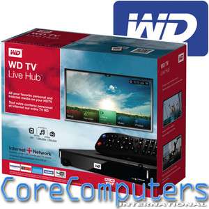 WD TV Live Hub Network Media Player /w 1TB Capacity 1080P HD HDMI 