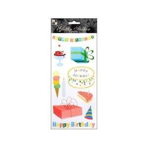   Specialty Stickers, Glitter Birthday Sundae Arts, Crafts & Sewing