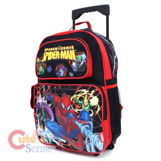 Marvel SpiderMan Roller Backpack Spider Sense 16 Large