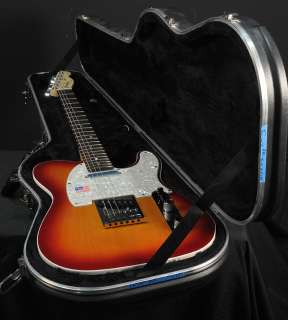Fender American Deluxe Telecaster Tele Aged Cherry Sunburst  