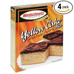Manischewitz Cake Mix, Yellow, Passover Grocery & Gourmet Food
