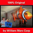 New William Mark Air Swimmers Flying Clownfish Remote Control 