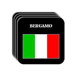 Italy   BERGAMO Set of 4 Mini Mousepad Coasters