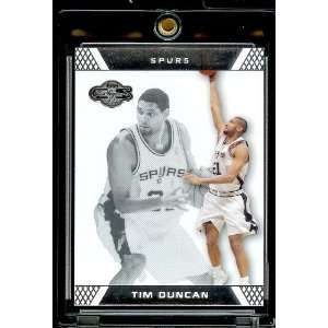   08 Topps Co Signers 21 Tim Duncan San Antonio Spurs: Sports & Outdoors