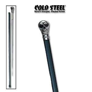  Cold Steel Knives 88SCFS Stainless Skull Head Cane Sword 