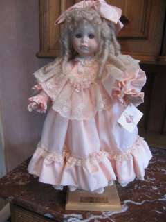 Yvette porcelain doll Phyllis Parkins Collectables  