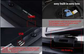   Headrest In Car Stereo DVD Player USB SD 32 Bits 2x Headphones  