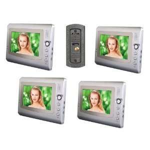   Four Color 7 Monitors and Night Vision Outdoor Camera: Camera & Photo