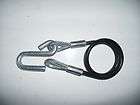 5000lb RV Camper Truck Boat Small Trailer Safety Towing Coiled Cable 