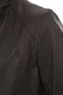 NEW RICK OWENS Man Leather Jacket INTARSIA JKT LOW NECK lamb leather 
