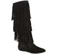 jimmy choo black suede wendy fringe boots