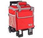 Fridge To Go® 24 Can Rolling Portable Cooling Tote RED Ice Chest 