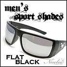   Mirrored Lens Large Frame Sport Sunglasses Tough Looking Outdoor Use